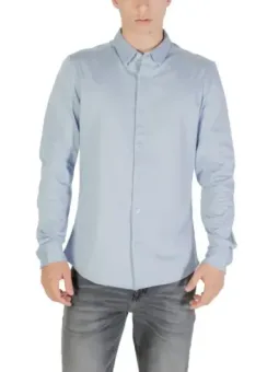 Azurblaues Herrenhemd mieten – Only & Sons bei Flex-Fashion