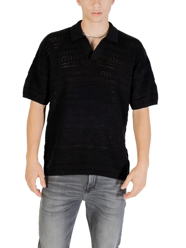 Only & Sons Herren Polo Schwarz | online kaufen