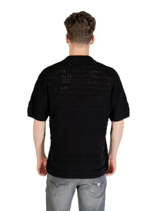 Only & Sons Herren Polo Schwarz | online kaufen