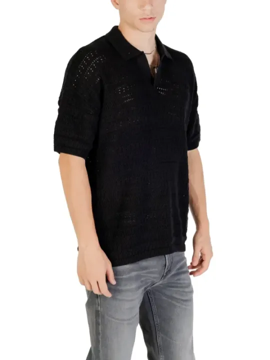 Only & Sons Herren Polo Schwarz | online kaufen