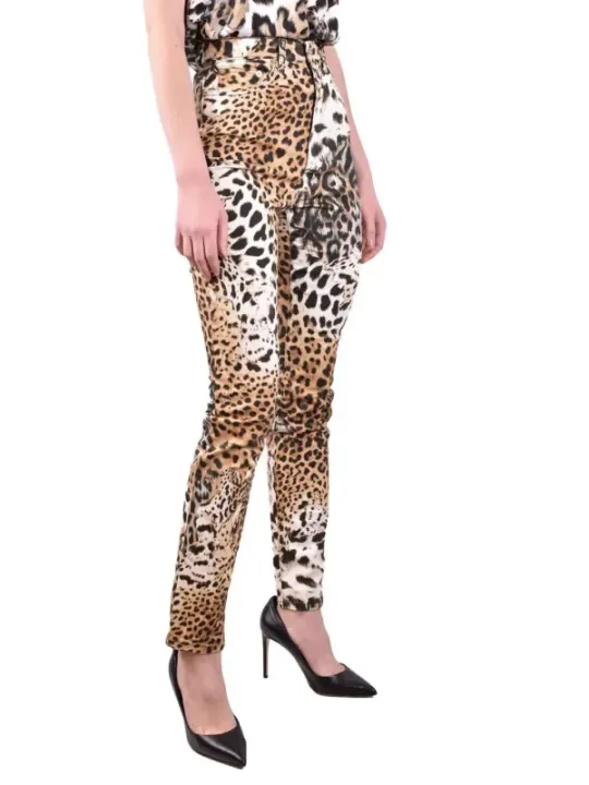 Roberto Cavalli Hose Beige | online kaufen