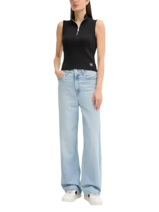 Calvin Klein Jeans Top Schwarz | online kaufen