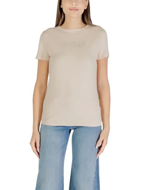 Guess Active T-Shirt Beige | online kaufen