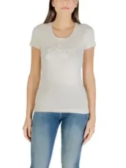 Guess T-Shirt Beige | online kaufen