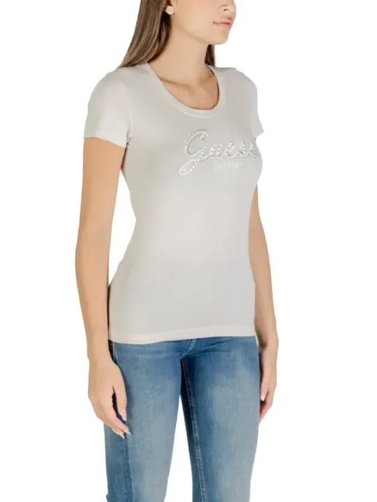 Guess T-Shirt Beige | online kaufen