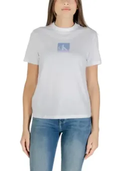 Calvin Klein T-Shirt Weiß mieten – Flex-Fashion Verleih