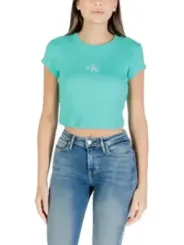 Calvin Klein Jeans Top Türkis | online kaufen