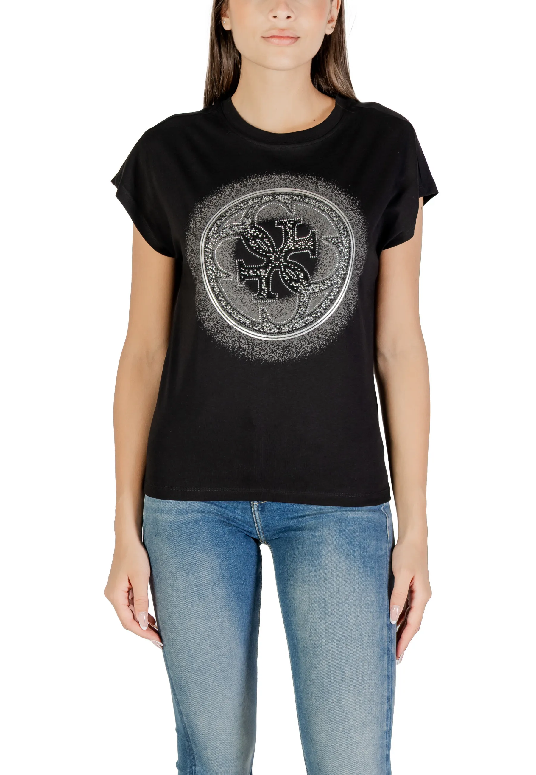 Guess T-Shirt Schwarz 488191