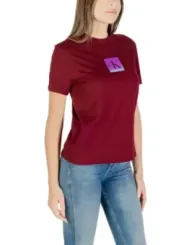 Calvin Klein Jeans T-Shirt Bordeaux | online kaufen