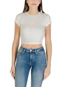 Calvin Klein Jeans Top Weiß mieten - Flex-Fashion Verleih