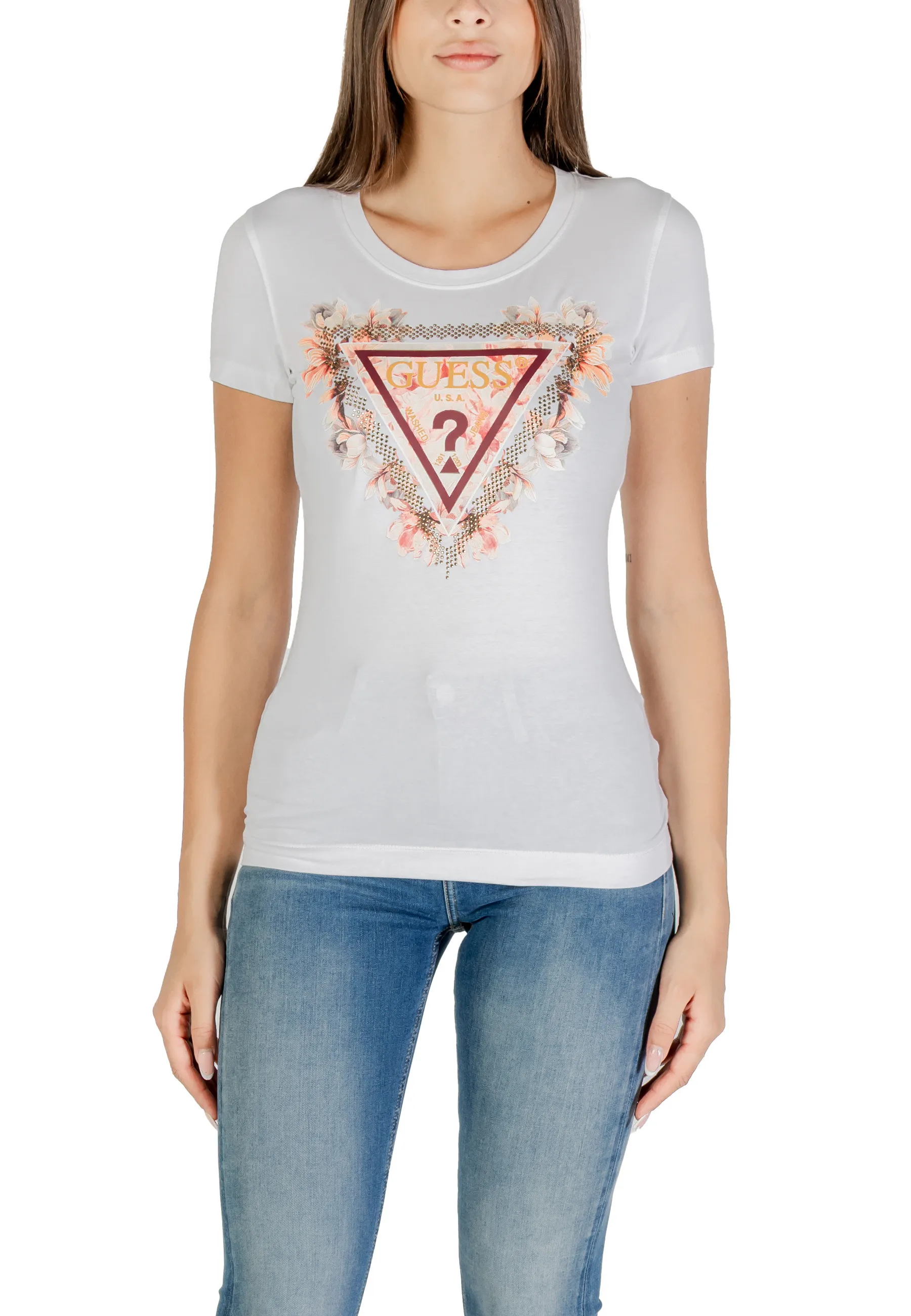 Guess T-Shirt Weiß 488189
