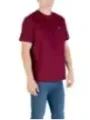 Calvin Klein Jeans Herren T-Shirt Bordeaux | online kaufen