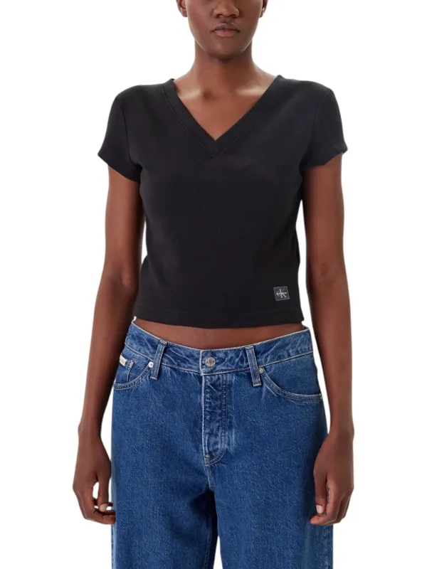 Calvin Klein Jeans T-Shirt Schwarz | online kaufen