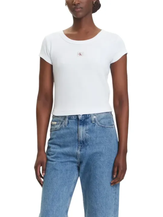Calvin Klein Jeans T-Shirt Weiß | online kaufen
