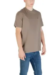 Calvin Klein Jeans Herren T-Shirt Beige | online kaufen