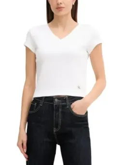 Calvin Klein Weißes T-Shirt mieten - Flex-Fashion Verleih
