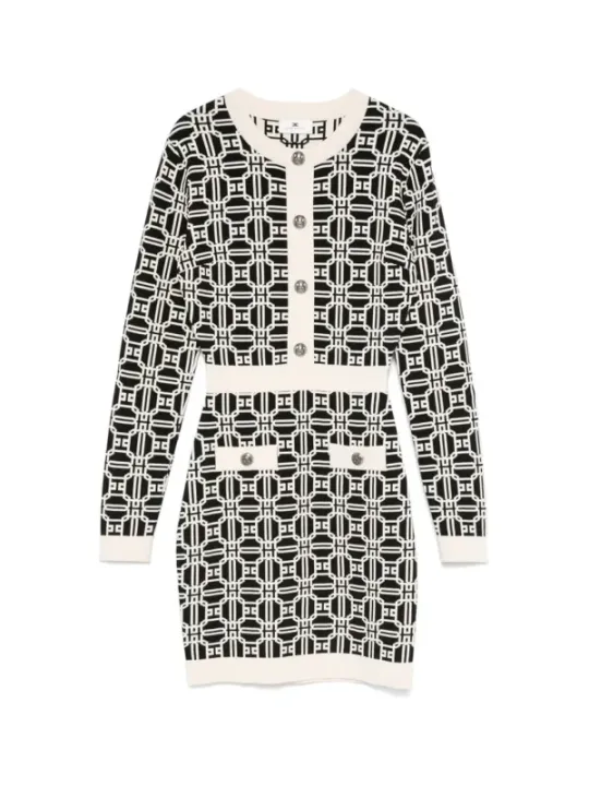 Elisabetta Franchi Kleid Weiß | online kaufen