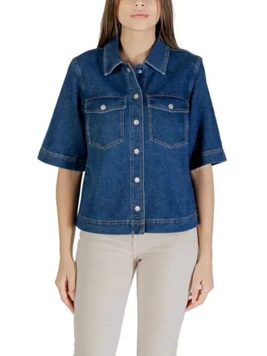 Only Hemd Blau | online kaufen