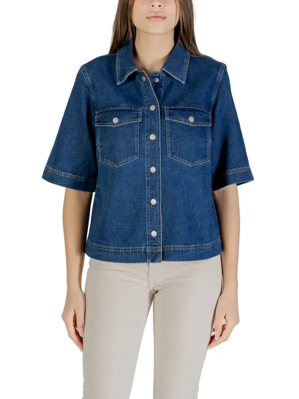 Only Hemd Blau | online kaufen