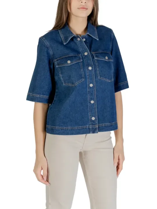 Only Hemd Blau | online kaufen