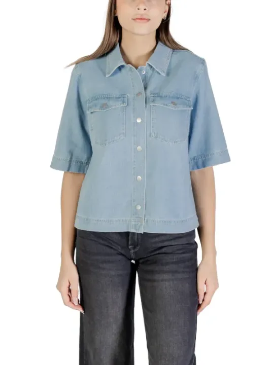 Only Hemd Azurblau | online kaufen