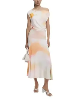 Desigual Kleid Orange mieten - Flex-Fashion Verleih-Shop