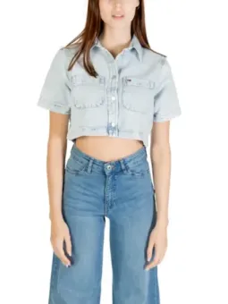 Tommy Hilfiger Azurblaues Top mieten | Flex-Fashion Verleih