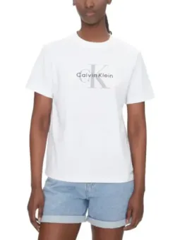 Calvin Klein Weißes T-Shirt mieten - Flex-Fashion Verleih