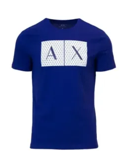 Armani Exchange Herren T-Shirt Blau mieten – Flex-Fashion