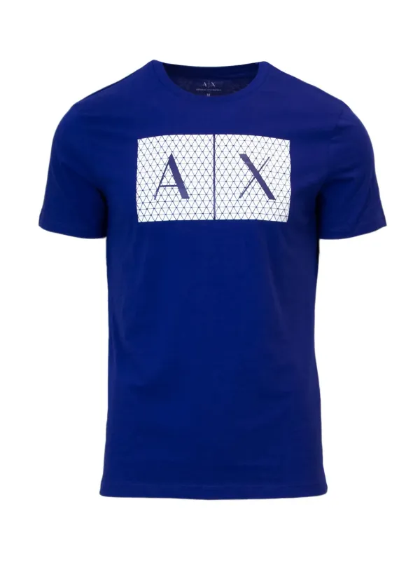 Armani Exchange Herren T-Shirt Blau | online kaufen