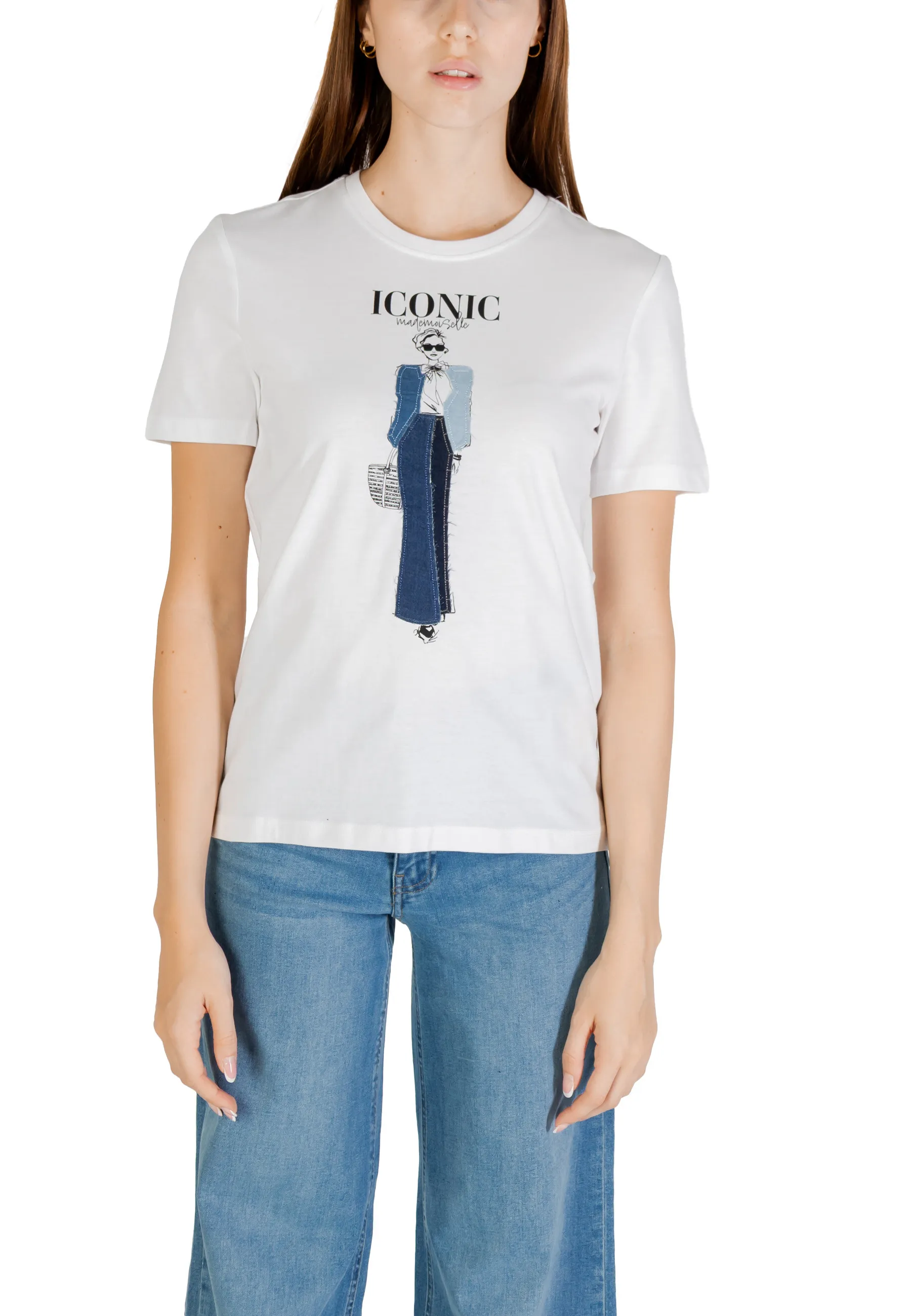 Only T-Shirt Weiß 487830