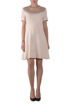 Pinko Kleid Weiß 42 IT mieten | Flex-Fashion Verleih-Shop