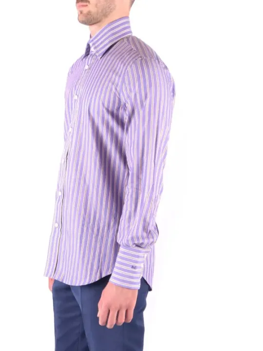 Dsquared Herren Hemd Violett | online kaufen