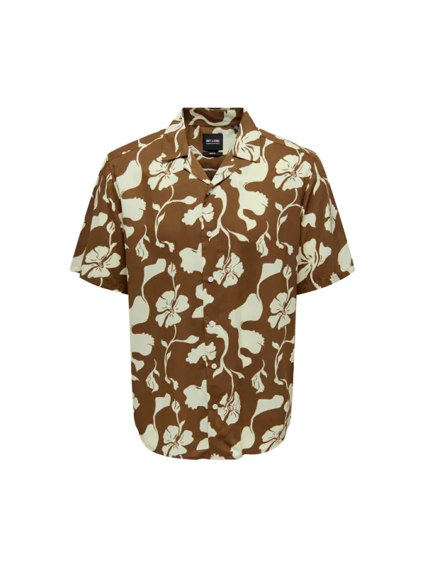 Only & Sons Herren Hemd Braun | online kaufen