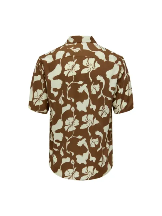 Only & Sons Herren Hemd Braun | online kaufen