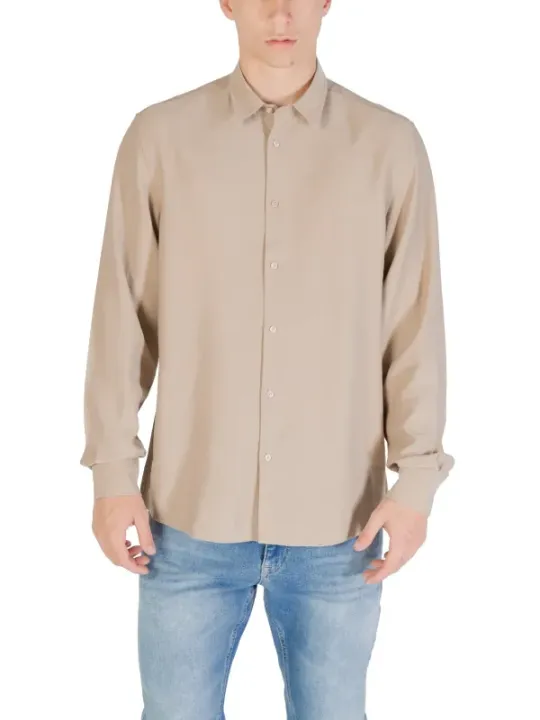 Antony Morato Herren Hemd Beige | online kaufen