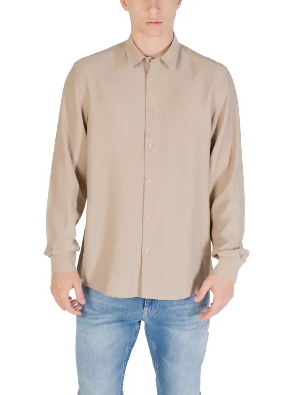 Antony Morato Herren Hemd Beige | online kaufen