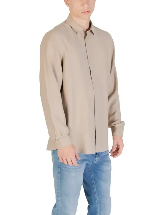 Antony Morato Herren Hemd Beige | online kaufen