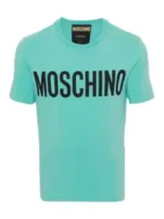 Moschino Herren T-Shirt Azurblau | online kaufen