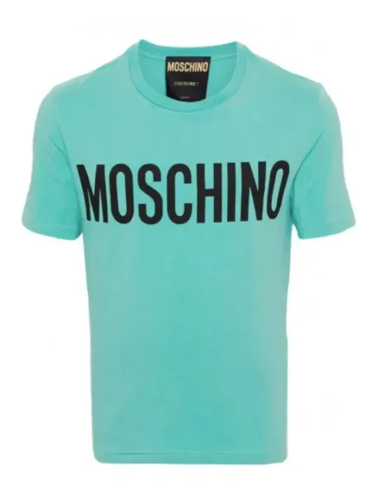 Moschino Herren T-Shirt Azurblau | online kaufen