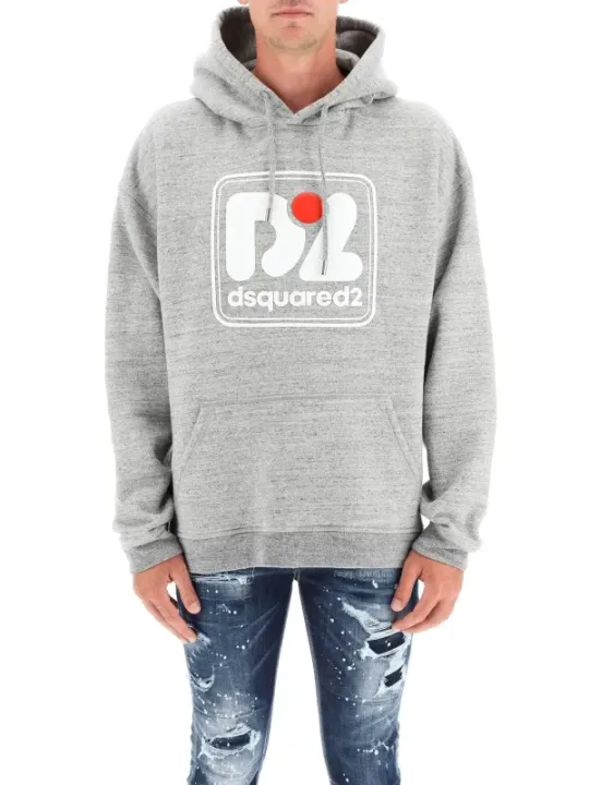 Dsquared Herren Fleece Grau | online kaufen