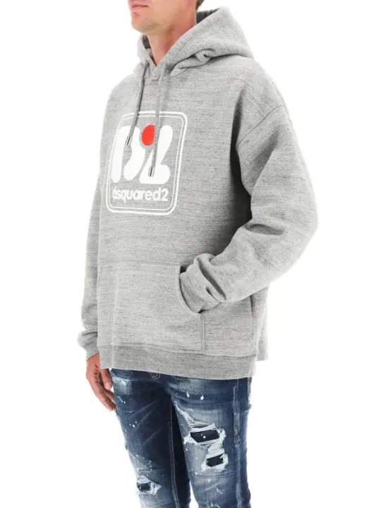 Dsquared Herren Fleece Grau | online kaufen