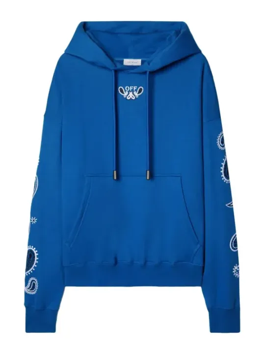 Off-White Herren Fleece Azurblau | online kaufen