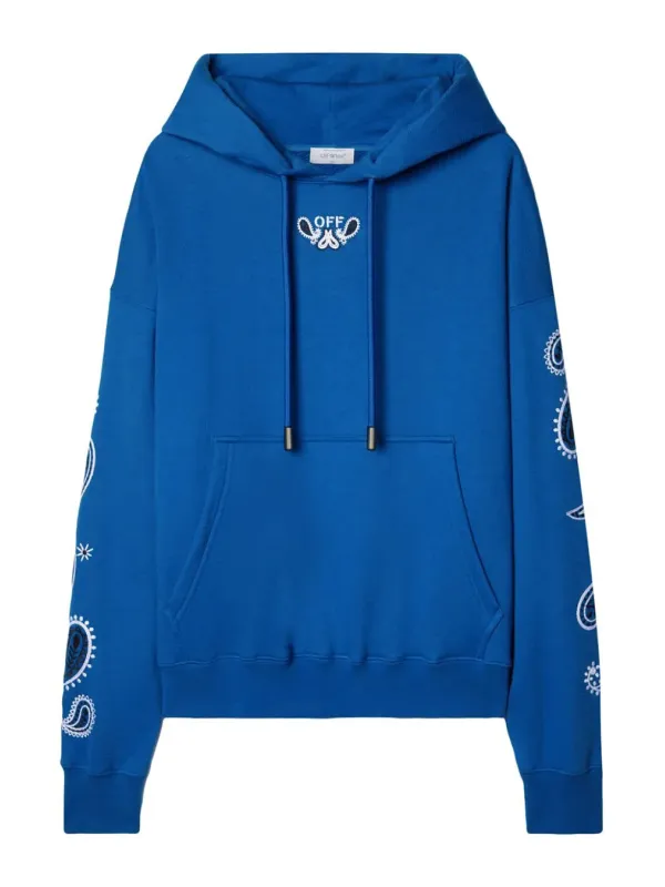 Off-White Herren Fleece Azurblau | online kaufen