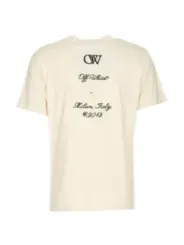 Off-White Herren T-Shirt Beige | online kaufen