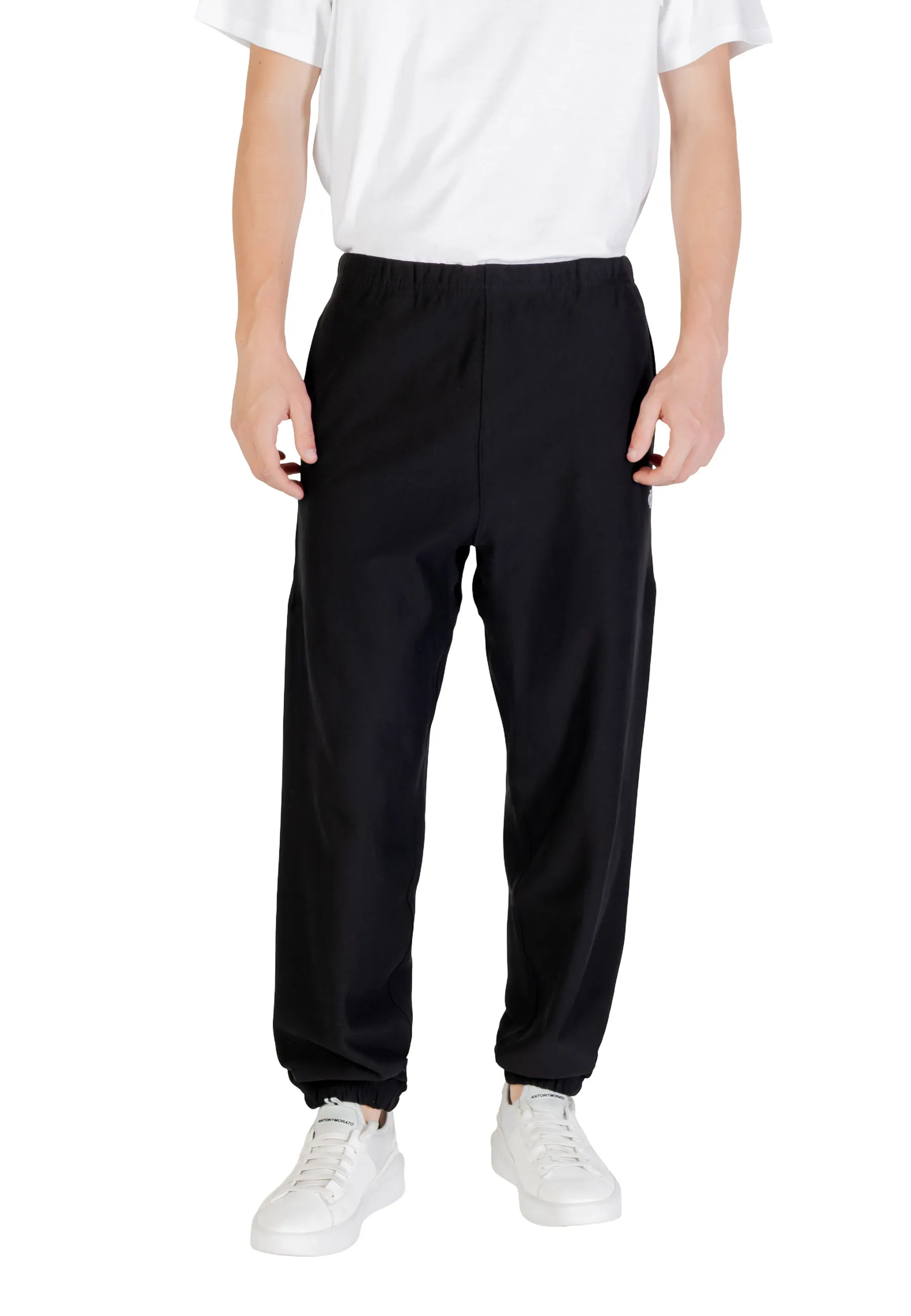 Herren Hose Schwarz 487038