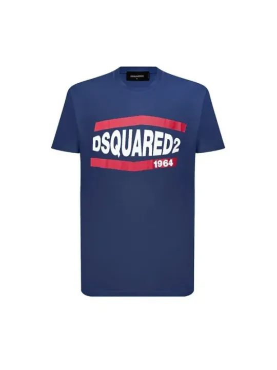 Dsquared Herren T-Shirt Blau | online kaufen