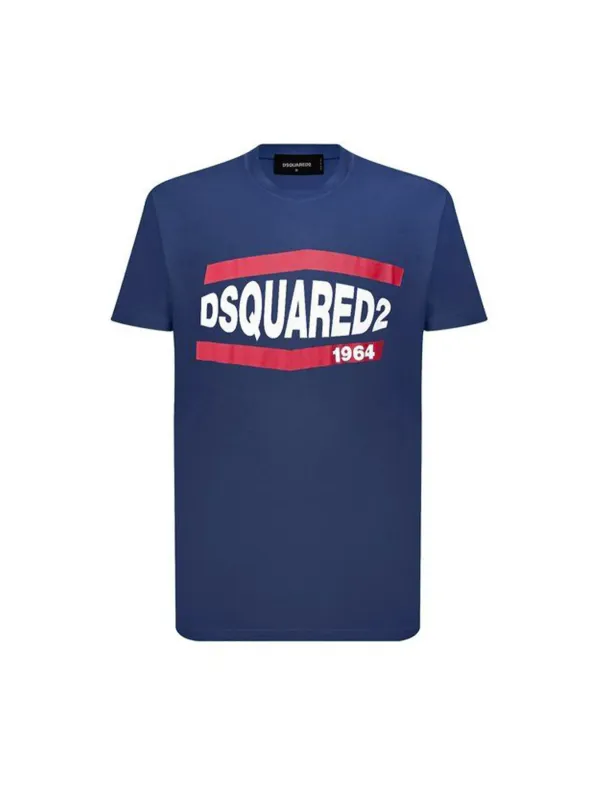 Dsquared Herren T-Shirt Blau | online kaufen