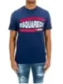 Dsquared Herren T-Shirt Blau | online kaufen