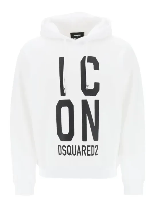 Dsquared Herren Fleece Weiß | online kaufen